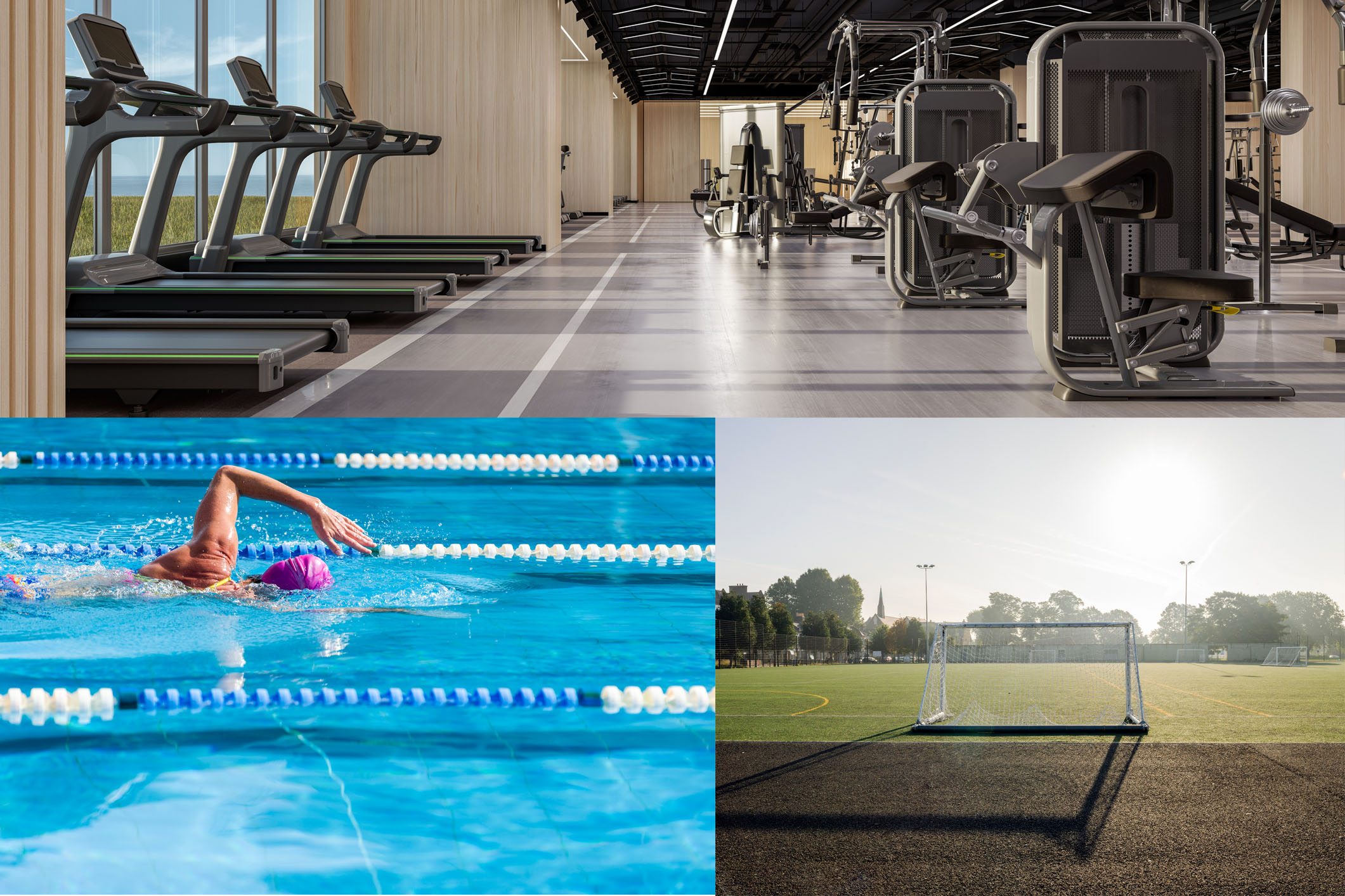 Mix Of Gym activities