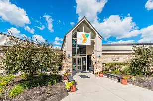 Grove City YMCA front entrance 