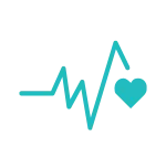 Icon of heart rate